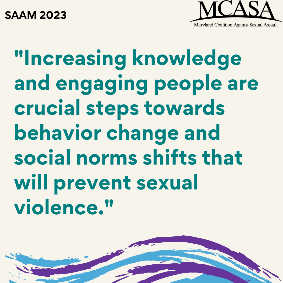 Sexual Assault Awareness Month Maryland Coalition Against Sexual Assault Sexual Assault Awareness Month Maryland Coalition Against Sexual Assault